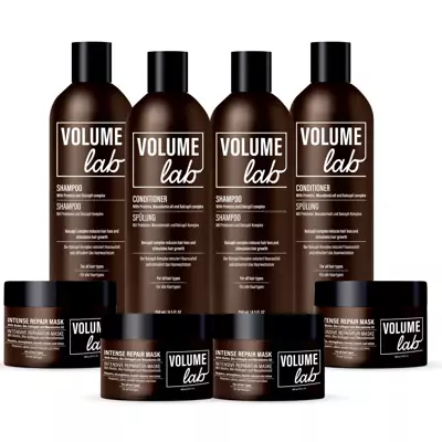 VOLUME LAB Complete haarverzorgingsbehandeling + 4xCADEAU